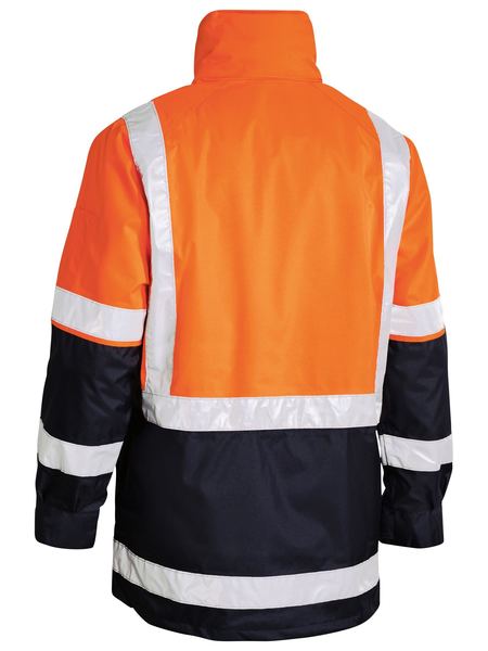 Bisley 5 In 1 Rain Jacket-(BK6975)