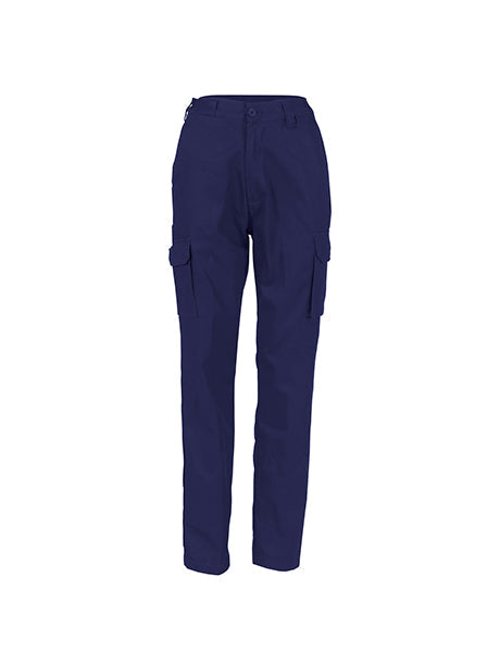 DNC Ladies Cotton Drill Cargo Pants (3322)