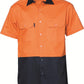 DNC HiVis Two Tone Cool-Breeze Cotton Shirt, Short Sleeve (3839)