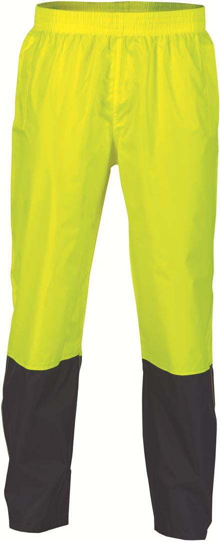 DNC HiVis Two Tone Lightweight Rain Trousers (3878)