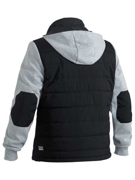 Bisley Flex & Moveâ„¢ Contrast Puffer Fleece Hoodie (BJ6944)