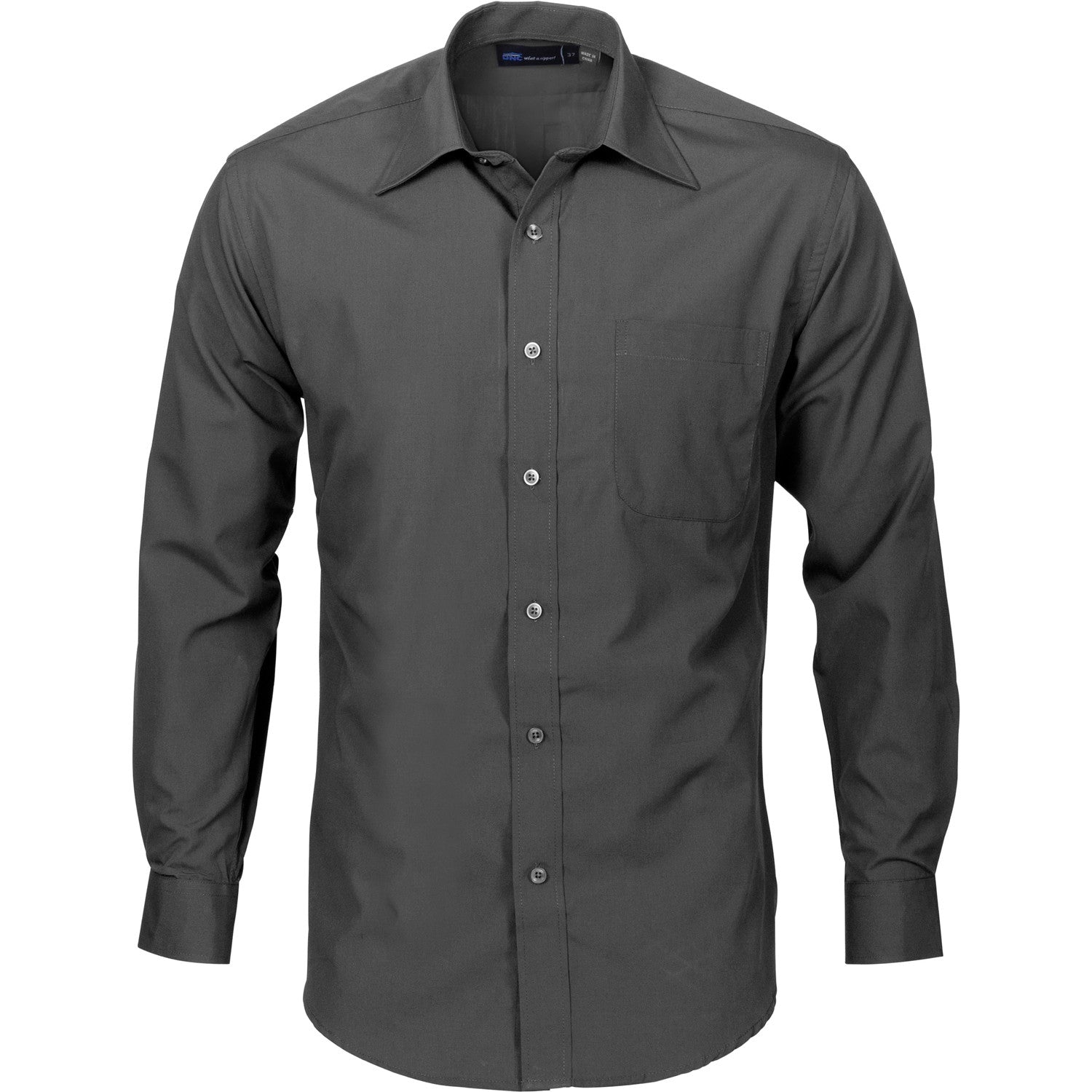 DNC Mens Premier Poplin L/S Business Shirts (4152)