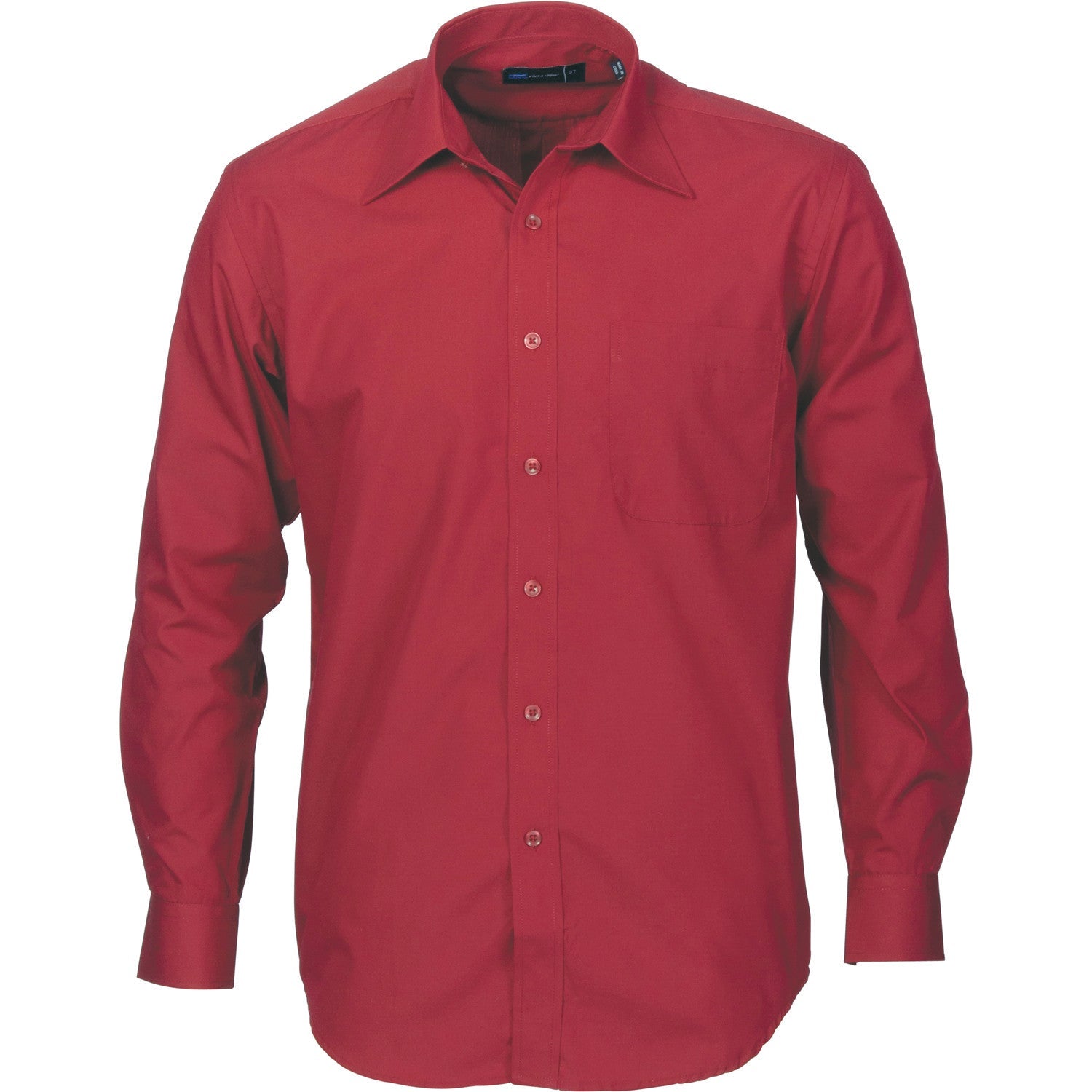 DNC Mens Premier Poplin L/S Business Shirts (4152)