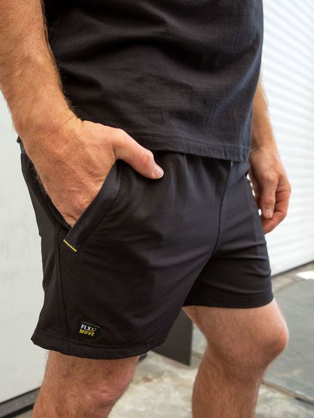 Bisley Flx & move™ 4-way stretch elastic waist short (BSH1331)