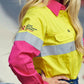 Bisley Women's Taped Hi Vis Cool Lightweight Drill Shirt (BL6696T)