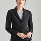 Biz Corporate Womens Comfort Wool Stretch 2 Button Mid Length Jacket (64019)