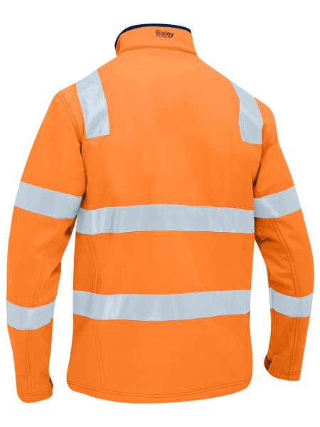 Bisley Taped Hi Vis Soft Shell Jacket (BJ6058T)