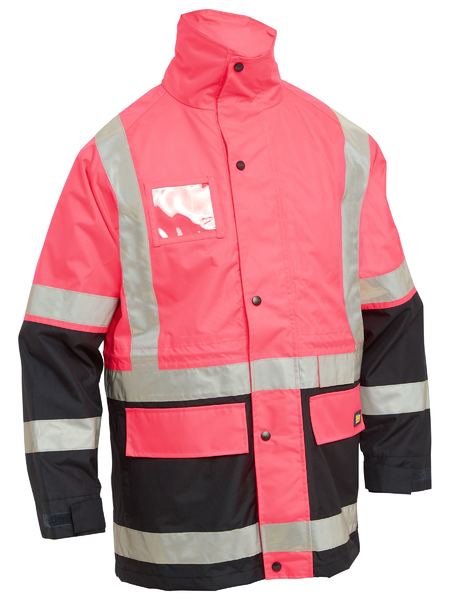 Bisley 5 In 1 Rain Jacket-(BK6975)