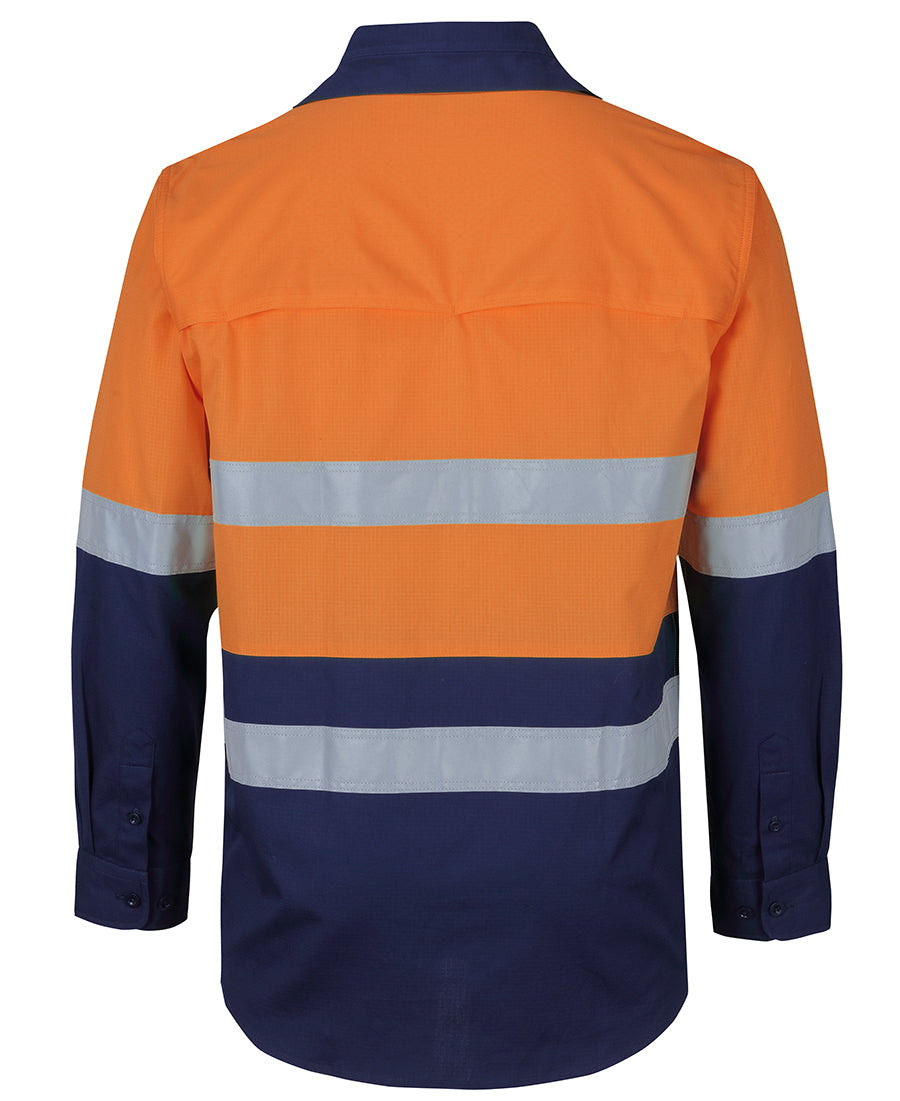 Jb's  Hi Vis (D+N) Ripstop L/S Fishing Shirt (6DNRL)