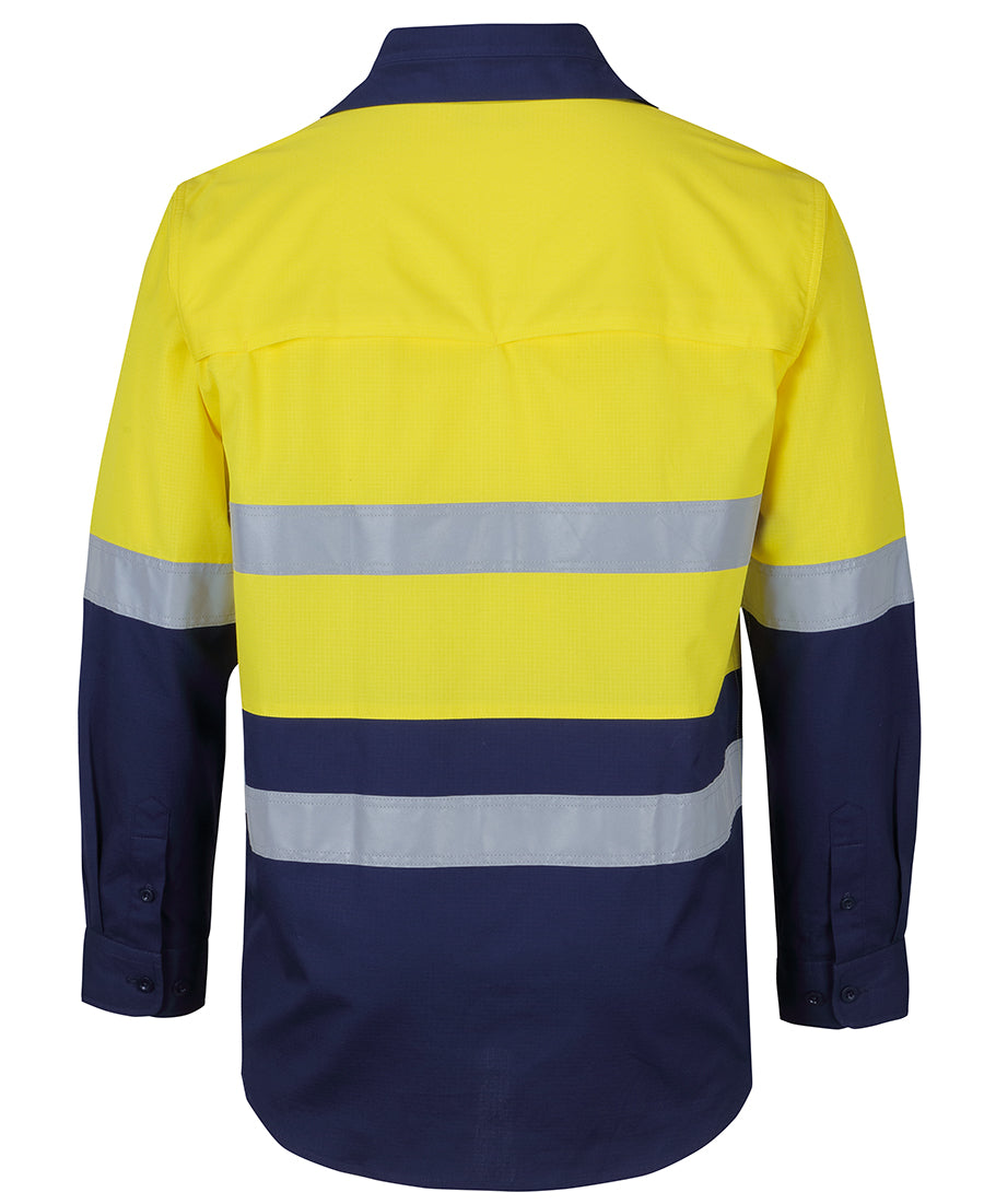 Jb's  Hi Vis (D+N) Ripstop L/S Fishing Shirt (6DNRL)