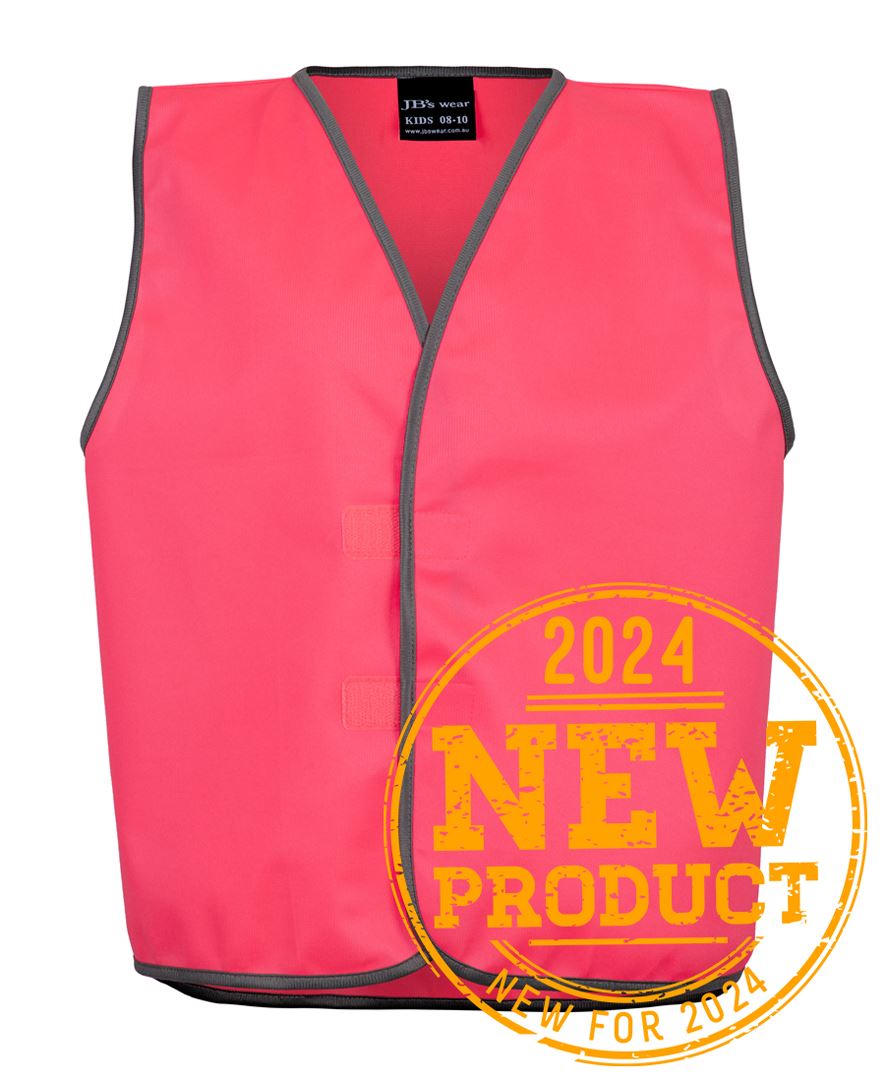 JB's Kids Hi Vis Safety Vest (6HVSU)