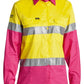 Bisley Women's Taped Hi Vis Cool Lightweight Drill Shirt (BL6696T)