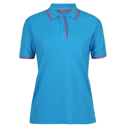 Jb's Ladies Contrast Polo 2nd ( 11 Color ) (2LCP)