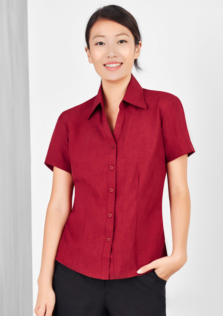 Biz Collection Womens Oasis S/S Shirt (LB3601)