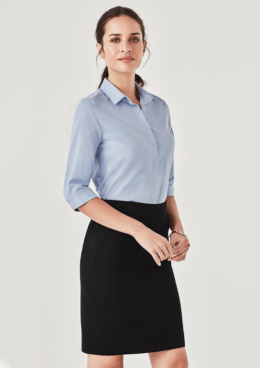 Biz Corporate Womens Charlie 3/4 Sleeve Shirt (RS968LT)