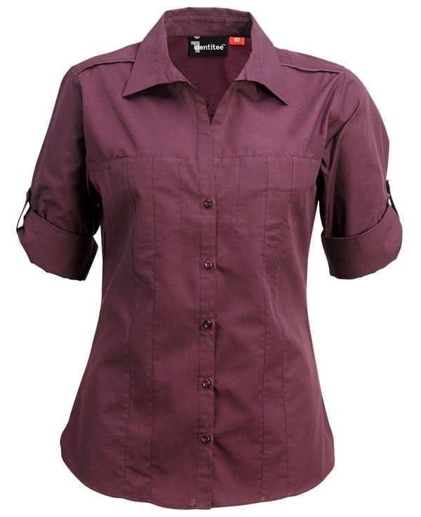 Identitee Ladies Murray 3/4 Sleeve Shirt (W36)