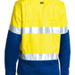 Bisley Women's Taped Hi Vis Cool Lightweight Drill Shirt (BL6696T)