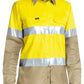 Bisley Women's Taped Hi Vis Cool Lightweight Drill Shirt (BL6696T)