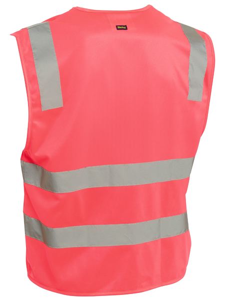 Bisley Taped Hi Vis Safety Zip Vest( BV0341T)