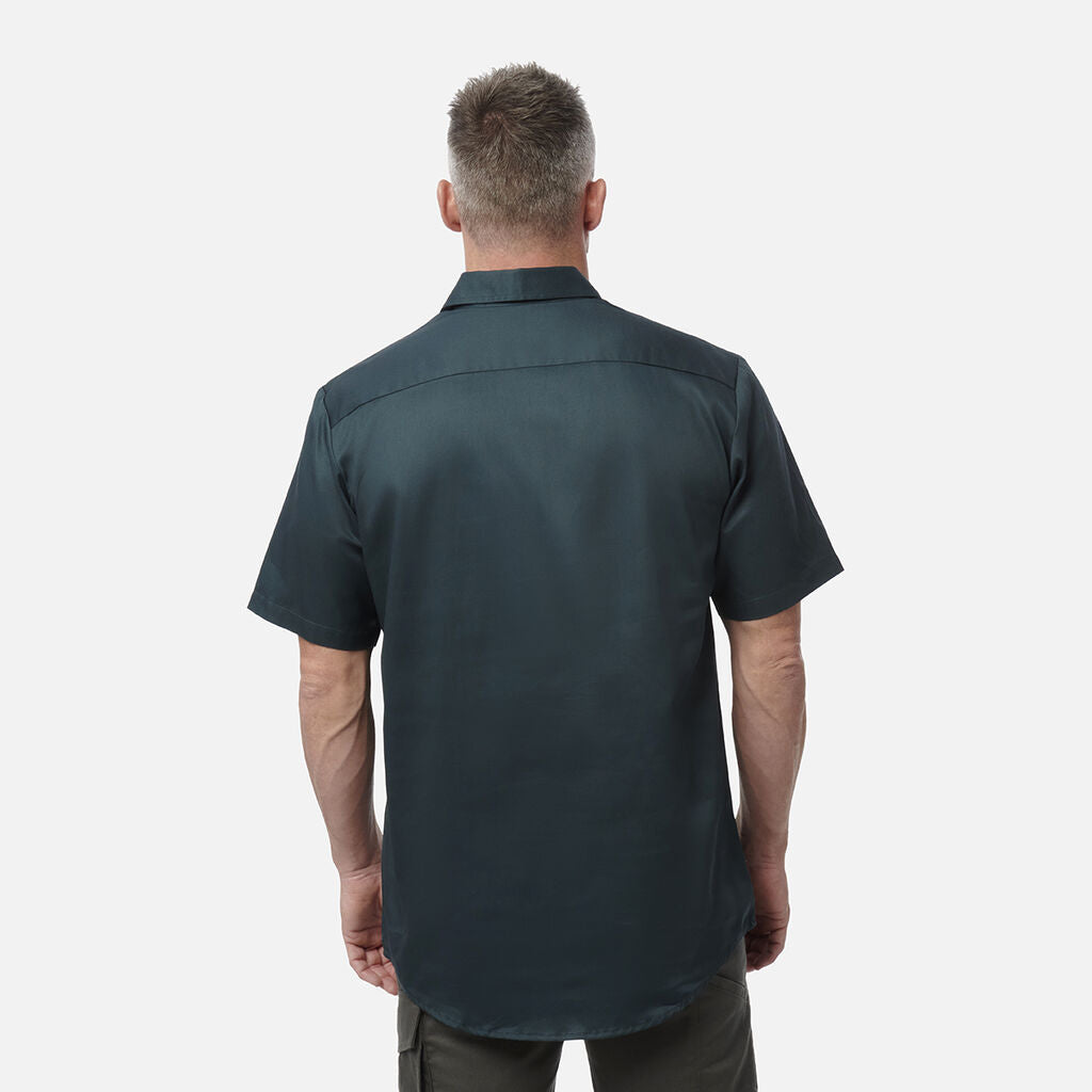 King Gee Originals Short Sleeve Closed Front Cotton Drill Work Shirt (K04060)