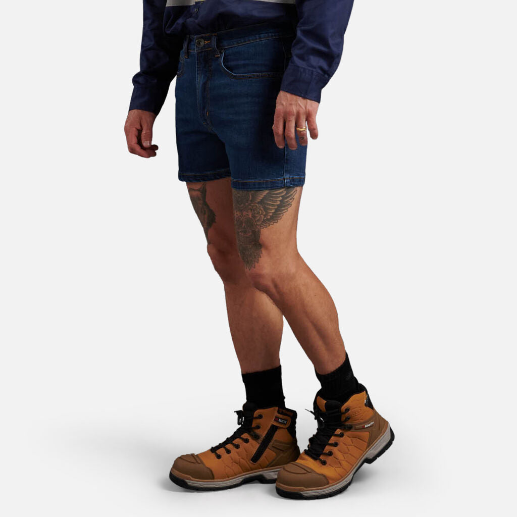 King Gee Stretch Denim Work Shorts (K07020)