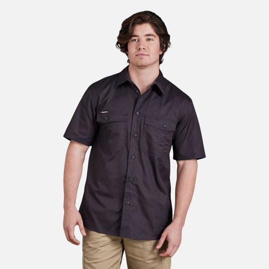 King Gee Workcool 2 Lightweight Ripstop Short Sleeve Work Shirt (K14825)