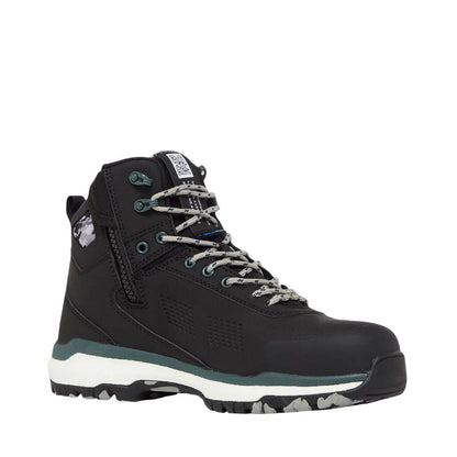 King Gee Terra Firma Hybrid Zip/Lace Composite Toe Work Boots (K27952)