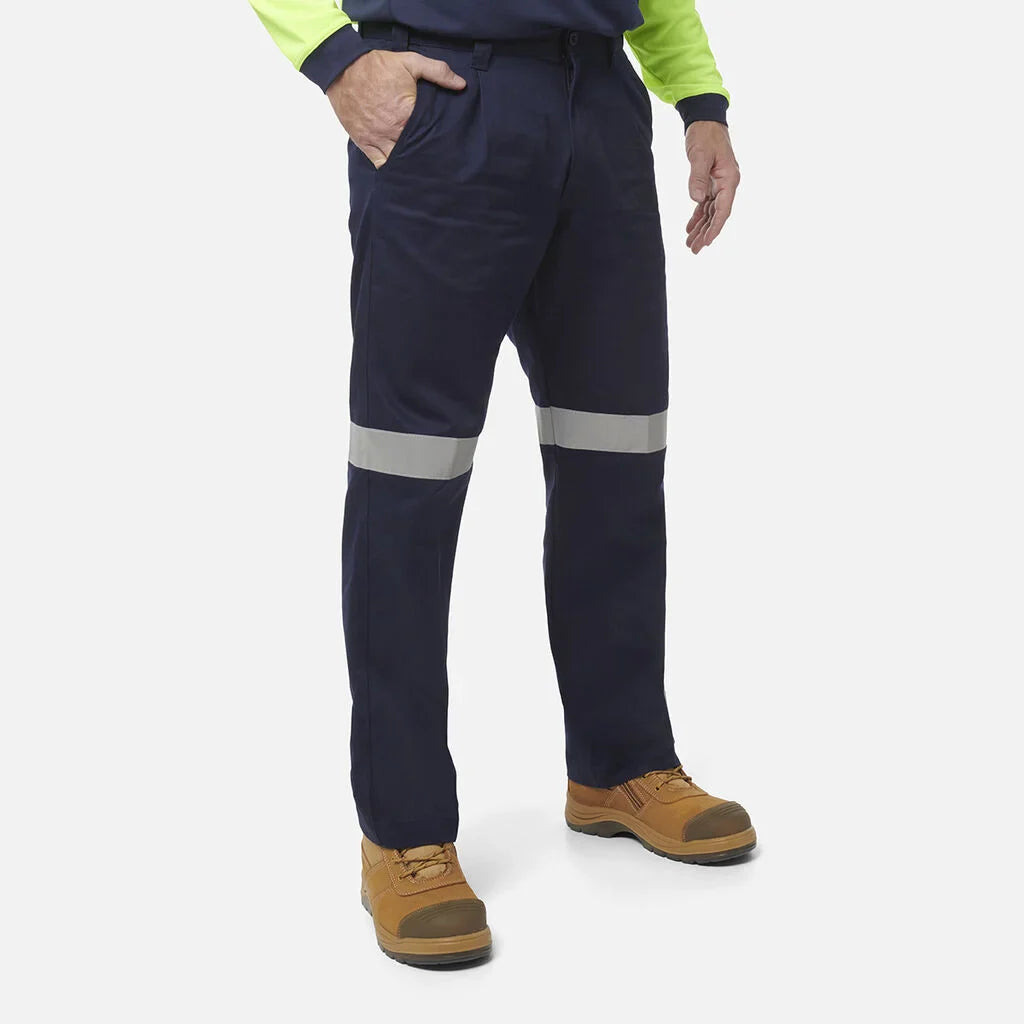 King Gee Originals Reflective Cotton Drill Work Pants (K53020)