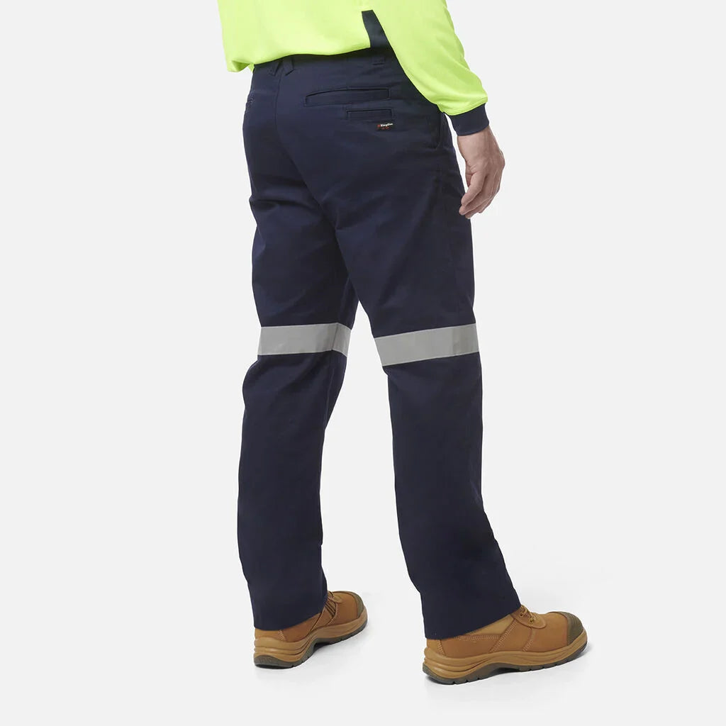 King Gee Originals Reflective Cotton Drill Work Pants (K53020)