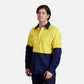 King Gee Workcool 2 Hi-Vis Two Tone Long Sleeve Drill Work Shirt (K54870)