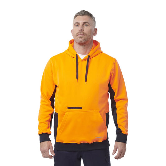 King Gee Hi-Vis Fleece Pullover Hoodie (K55033)