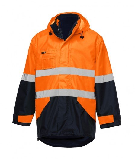 King Gee 4 in 1 Waterproof Wet Weather Jacket (K55300)