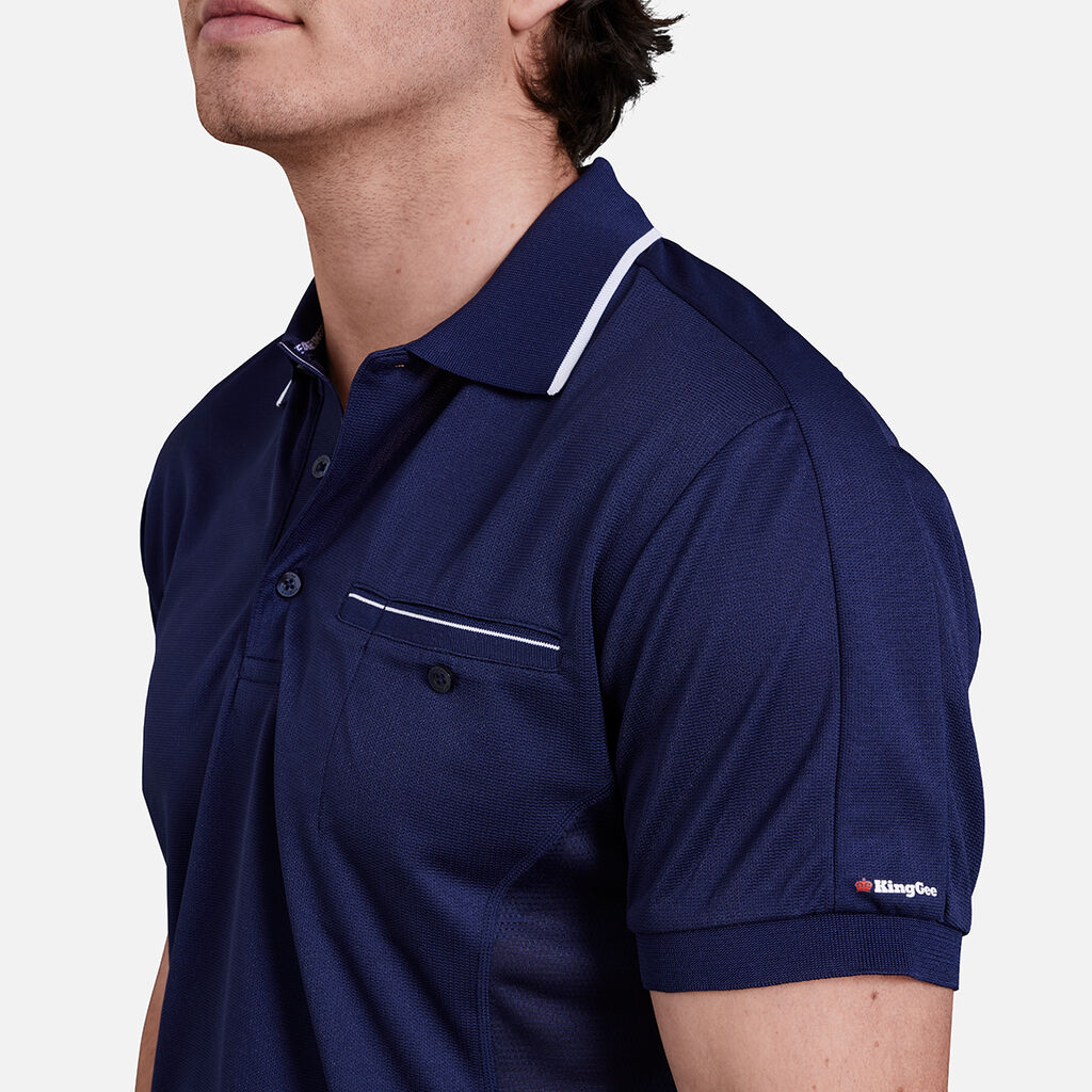 King Gee Workcool Short Sleeve Polo Shirt (K69789)