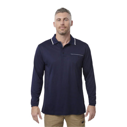 King Gee Workcool Long Sleeve Polo Shirt (K69790)