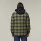 Hard Yakka Quilted Flannel Hooded Shacket (Y06690)