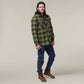 Hard Yakka Quilted Flannel Hooded Shacket (Y06690)