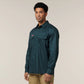 Hard Yakka Long Sleeve Open Front Cotton Drill Work Shirt (Y07500)