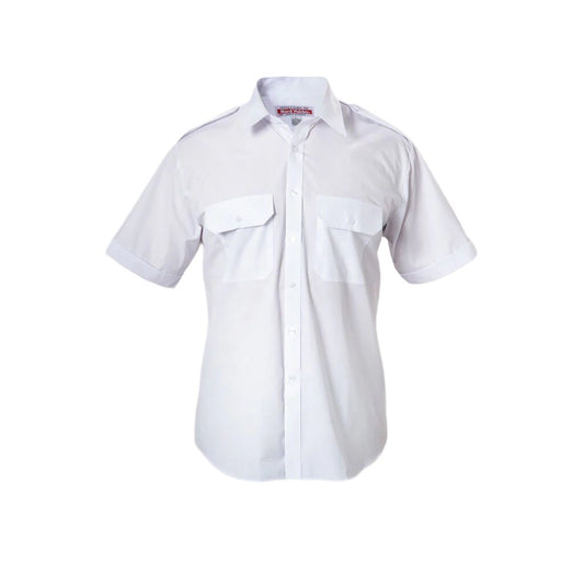 Hard Yakka Short Sleeve Permanent Press Shirt With Epaulettes (Y07691)