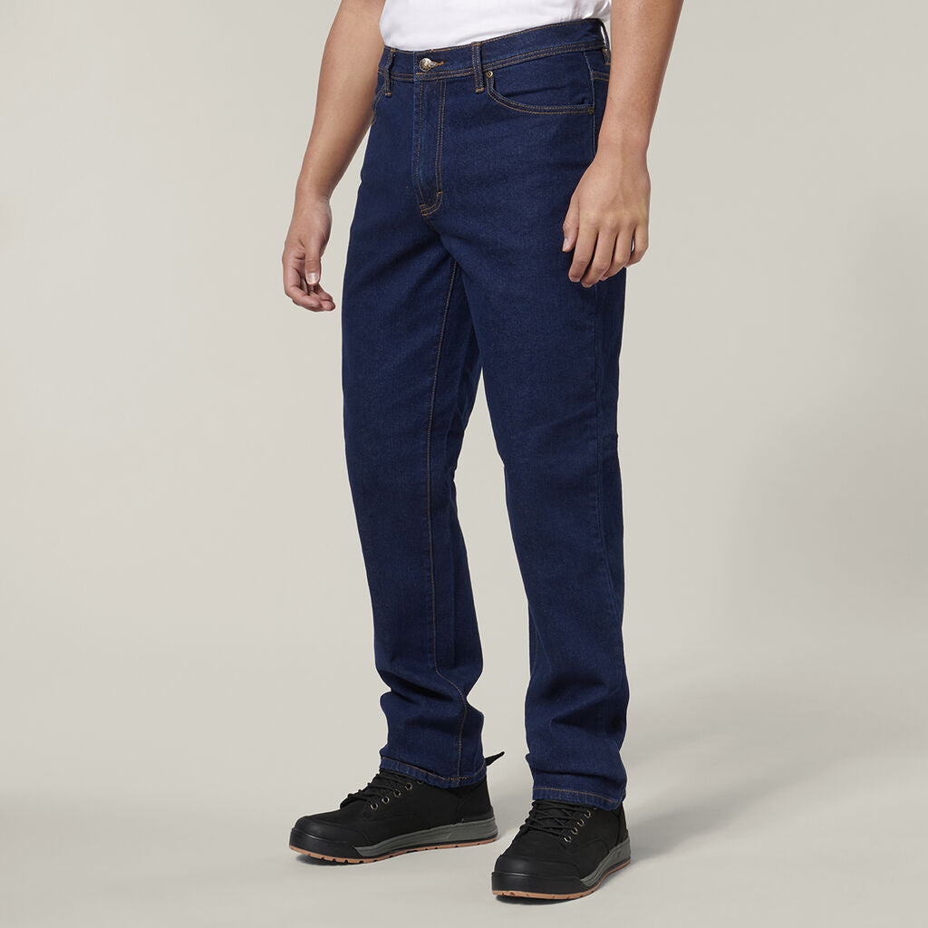 Hard Yakka Straight Leg Stretch Denim Jean (Y44610)