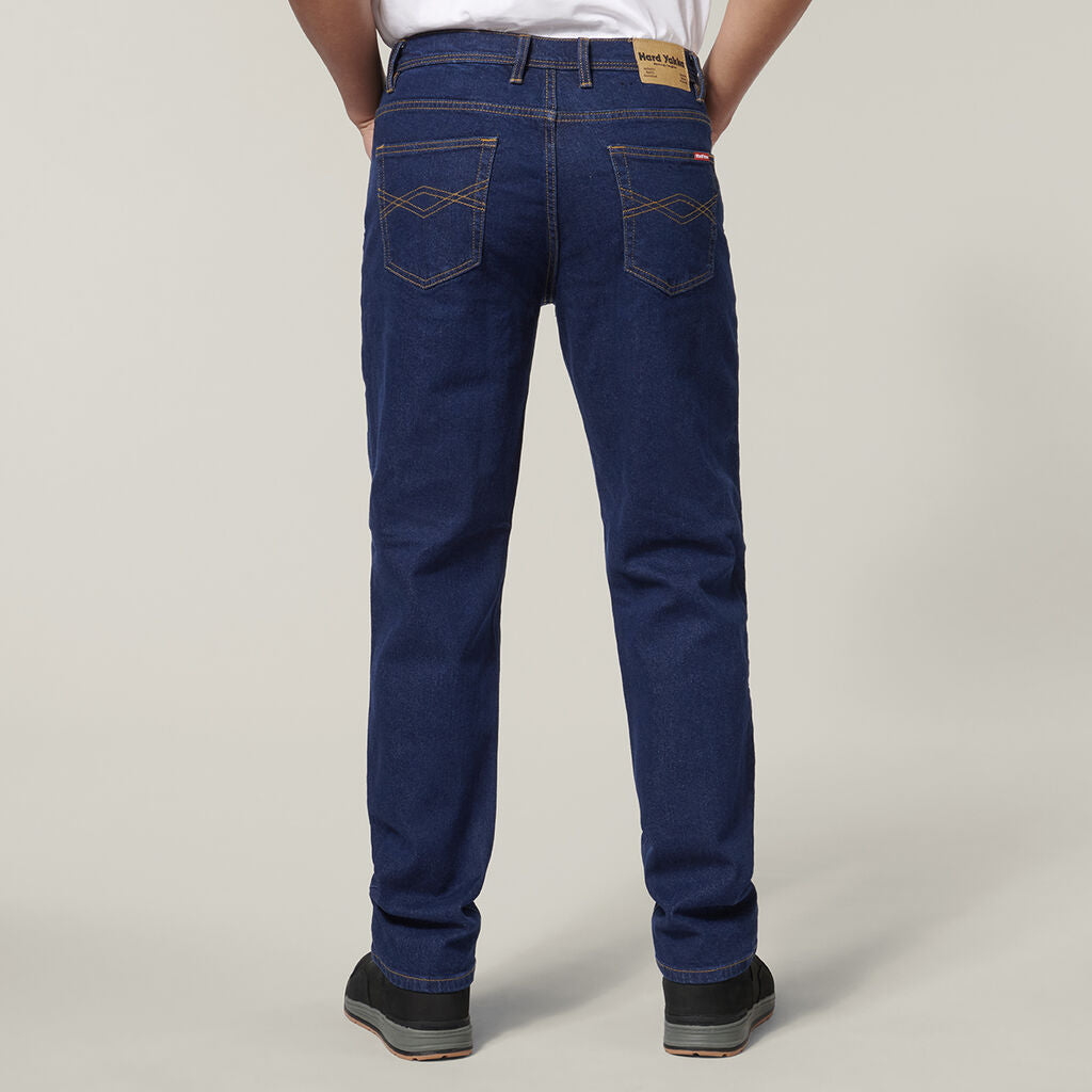 Hard Yakka Straight Leg Stretch Denim Jean (Y44610)