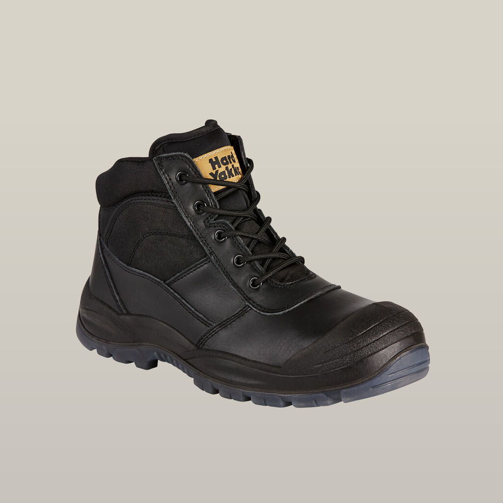 Hard Yakka Utility Zip Sided Steel Toe Safety Boot (Y60125)