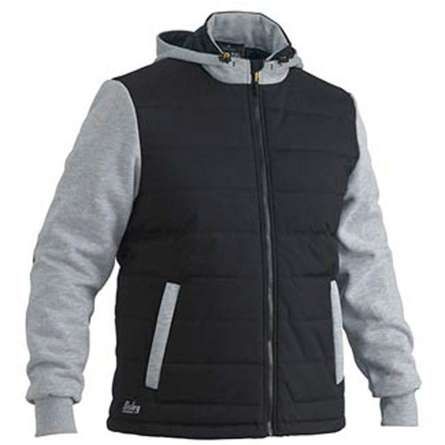 Bisley Flex & Moveâ„¢ Contrast Puffer Fleece Hoodie (BJ6944)