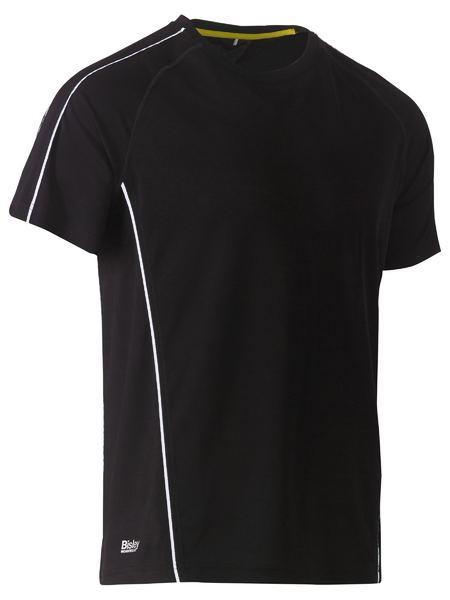 Bisley Cool Mesh Tee With Reflective Piping - (BK1426)