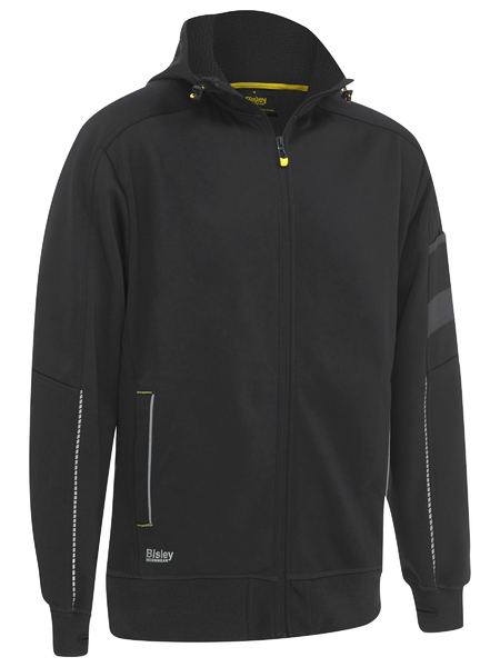 Bisley Zip-front Work Fleece Hoodie (BK6925)