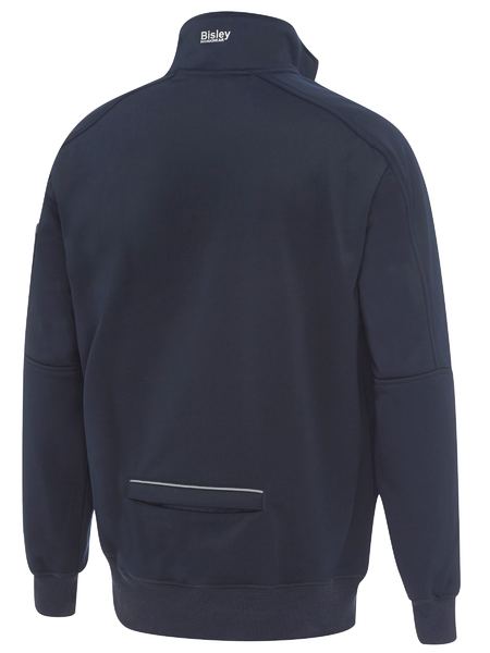 Bisley Work Fleece 1/4 Zip Pullover With Sherpa Lining (BK6924)