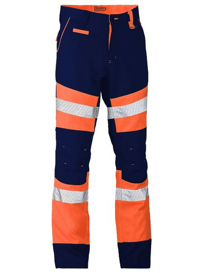 Bisley Taped Biomotion Contrast Hi Vis Pant (BP6412T)