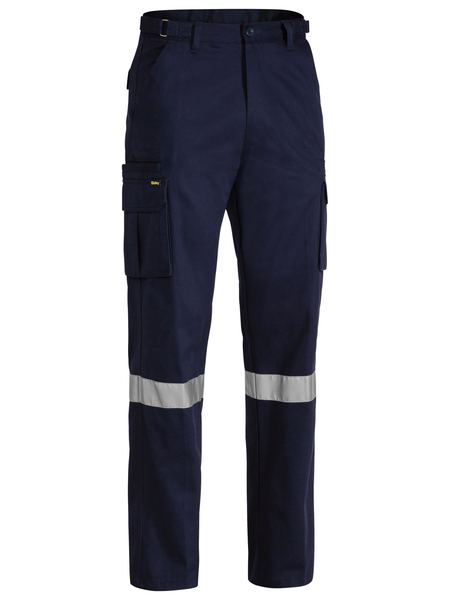 Bisley 8 Pocket Cargo Pant 3m Reflective Tape-(BPC6007T)