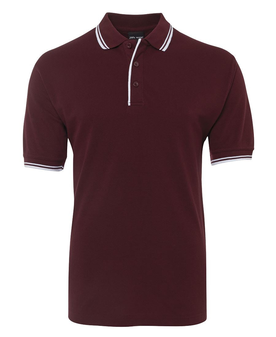 JB's Contrast Polo - Adults 3rd ( 1 Color ) (2CP)