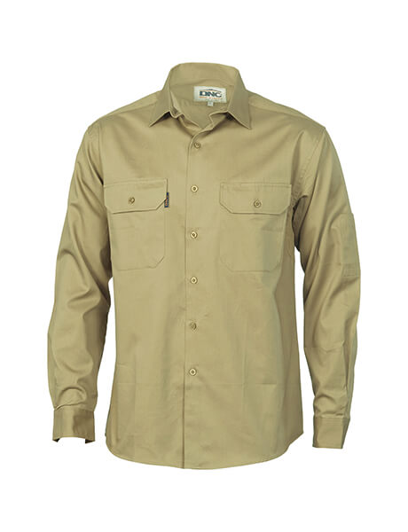 DNC Cool-breeze Work Shirt- Long Sleeve (3208)