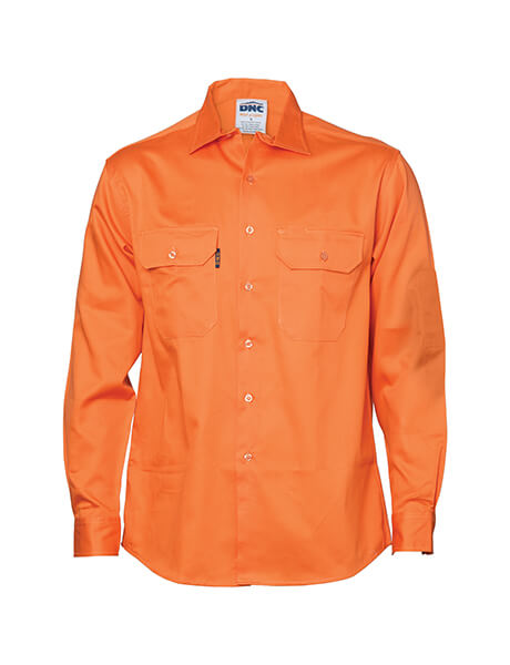 DNC Cool-breeze Work Shirt- Long Sleeve (3208)